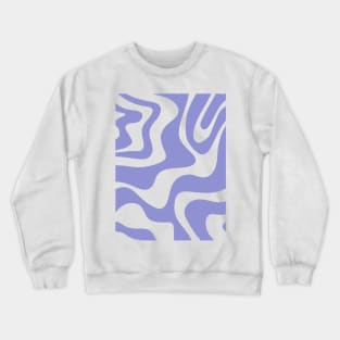 liquid pattern - purple Crewneck Sweatshirt